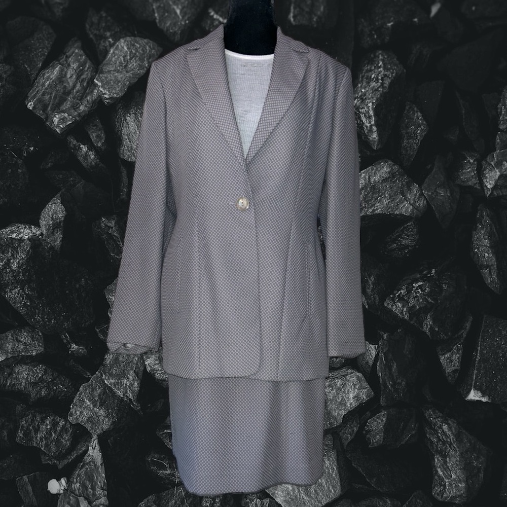 Reflections business professional two piece skirt jacket coordinated set